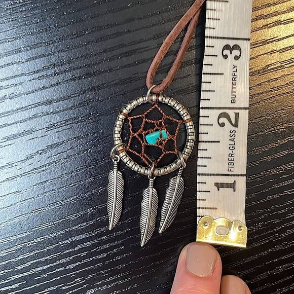 Handmade western style dream catcher choker necklace - Picture 5 of 5